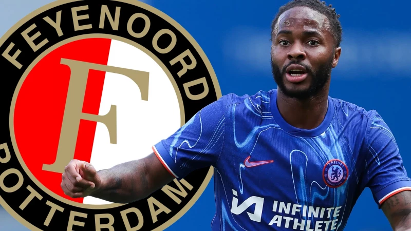 Raheem Sterling Resmi Gabung Feyenoord Menunggu Izin Kerja