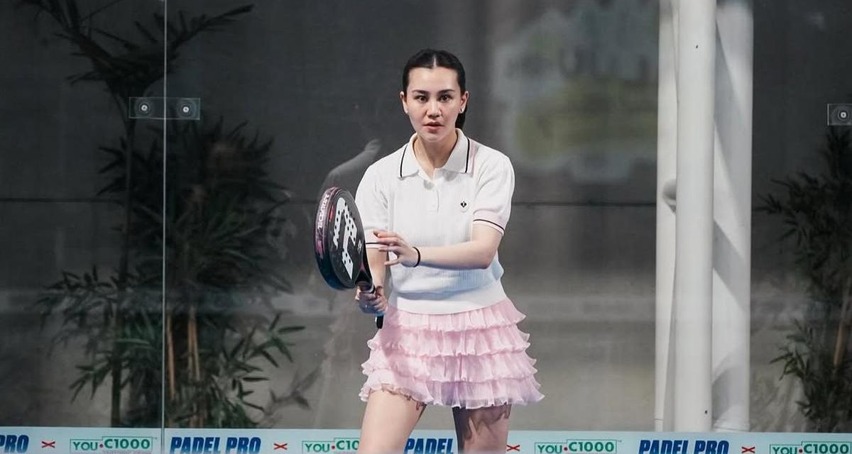 Aaliyah Massaid Kenalkan Olahraga Padel Variasi Baru Olahraga