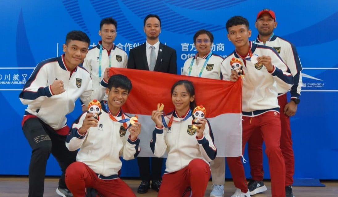 Tim Wushu Indonesia Borong 4 Medali Di Kejuaraan Asia Pasifik