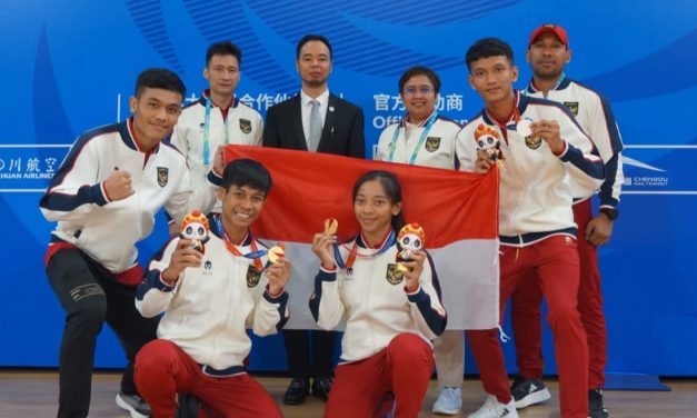 Tim Wushu Indonesia Borong 4 Medali Di Kejuaraan Asia Pasifik