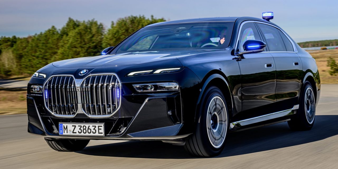 BMW Rilis i7 Armoured, Sedan Listrik Berstandar Militer VR9