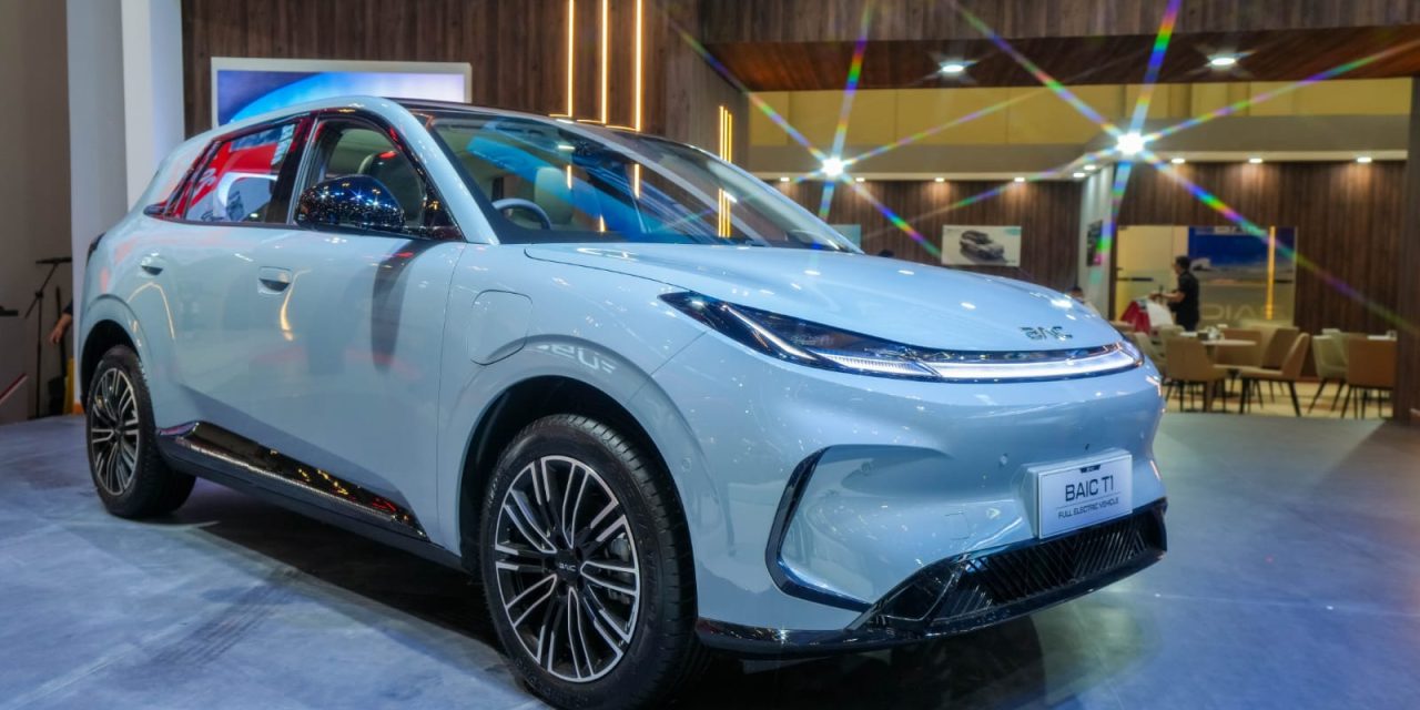 BAIC T1 Resmi Meluncur Di GIIAS, Crossover Listrik Rp373 Jutaan