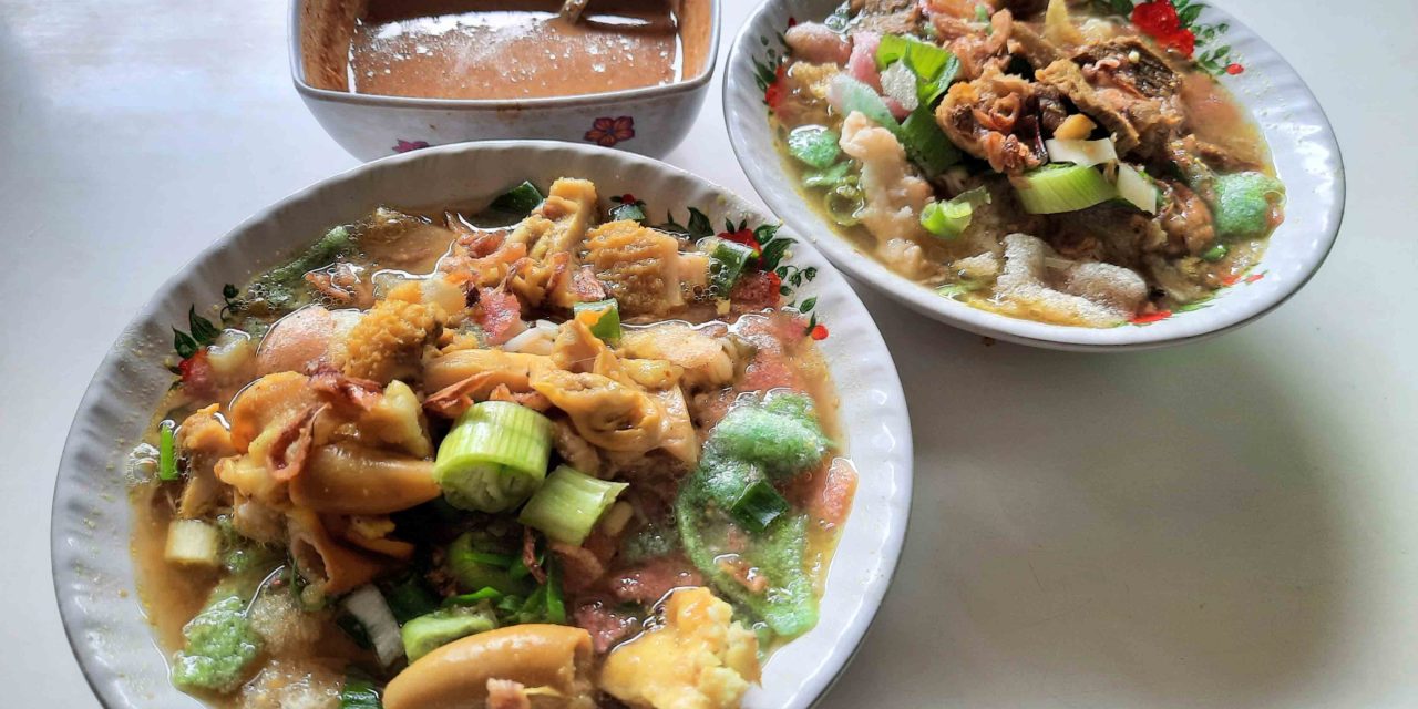 Soto Sokaraja Banyumas: Soto Daging Sapi Bumbu Kacang Gurih