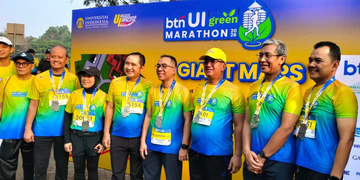 UI Gelar Green Marathon 2026: Terapkan Gaya Hidup Sehat