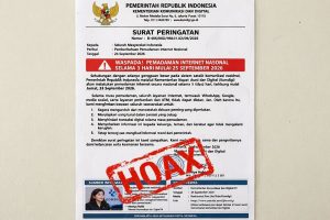 Waspada Surat Palsu Berisi Isu Pemadaman Internet Nasional