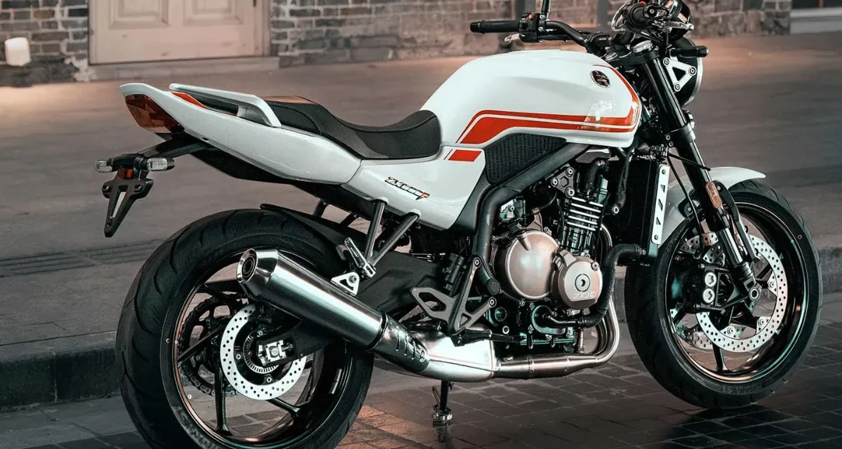 ZXMoto ZX500F 4-Silinder Rilis Dengan Kapasitas Mesin 470cc