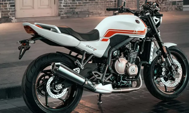 ZXMoto ZX500F 4-Silinder Rilis Dengan Kapasitas Mesin 470cc