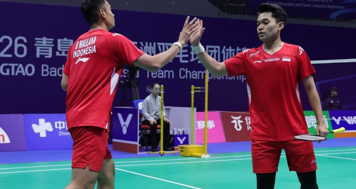 Leo/Bagas Cermati Rotasi Posisi Saat Sesi Latihan Terpadu