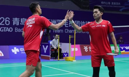 Leo/Bagas Cermati Rotasi Posisi Saat Sesi Latihan Terpadu