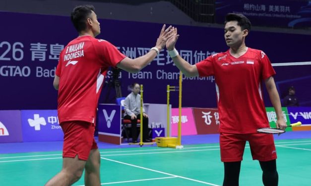 Leo/Bagas Cermati Rotasi Posisi Saat Sesi Latihan Terpadu