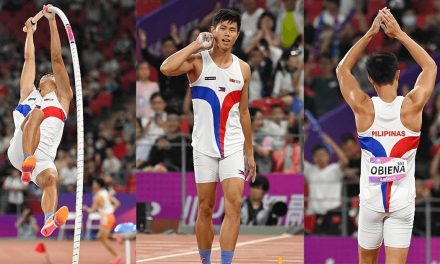EJ Obiena Rebut Emas Lompat Galah Asian Games 2026