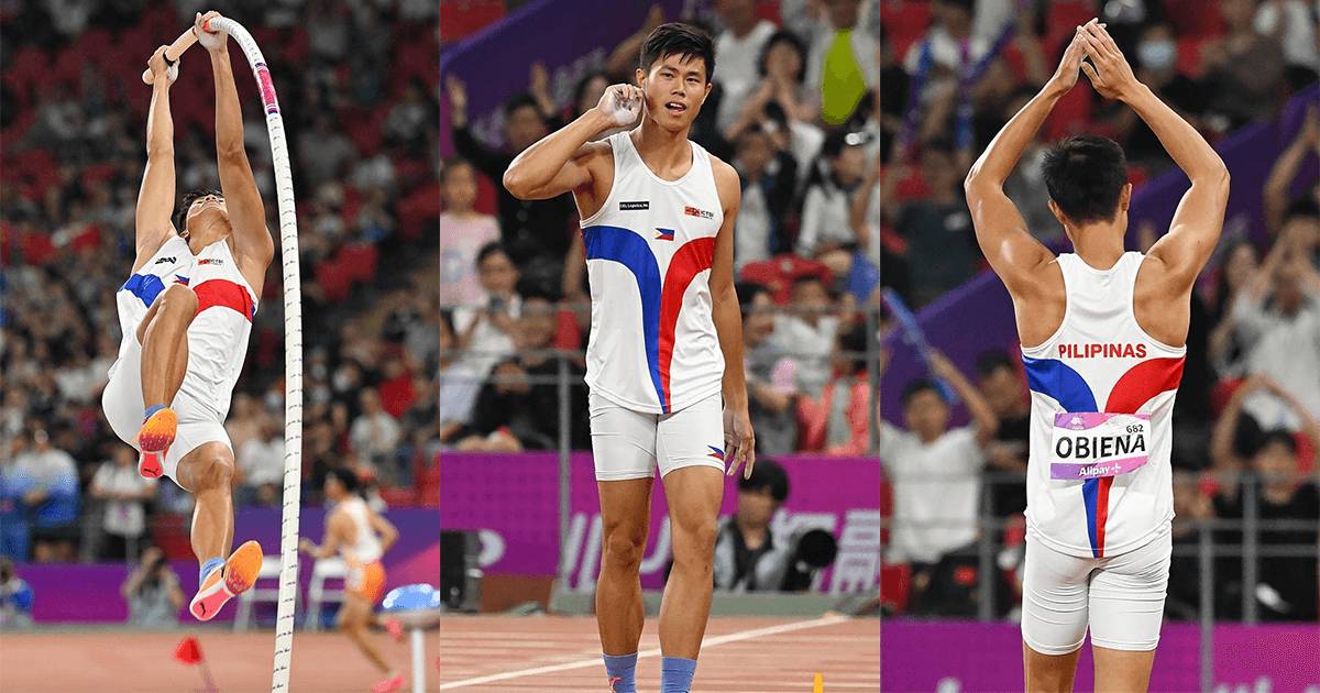 EJ Obiena Rebut Emas Lompat Galah Asian Games 2026