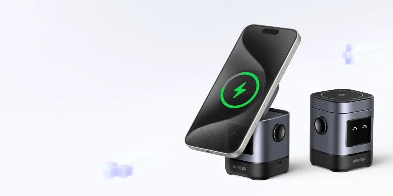 Ugreen Luncurkan Uno Series Robot GaN Charger Kaki Magnetik