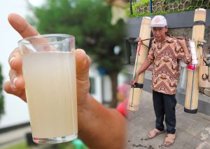 Mengenal Es Lahang Khas Jawa Barat: Nira Aren Dalam Bambu