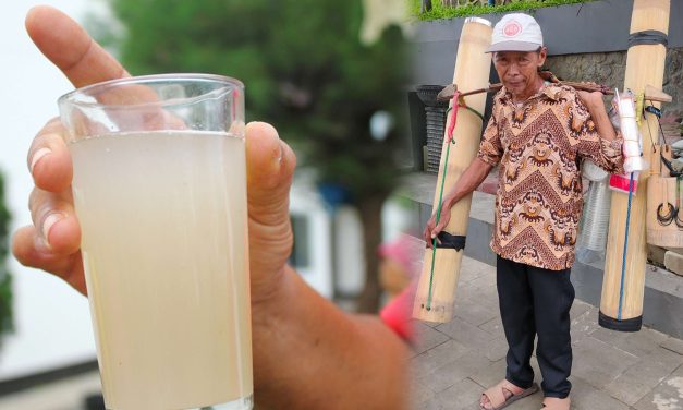 Mengenal Es Lahang Khas Jawa Barat: Nira Aren Dalam Bambu